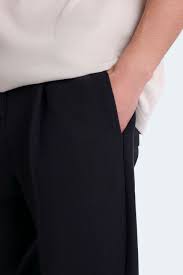 Black Terry Long Trouser – Essential Fit