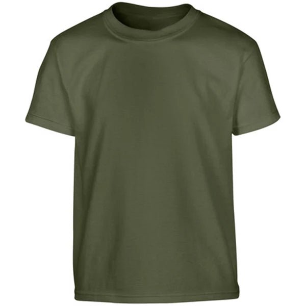 Olive Green T-Shirt – Classic Everyday Comfort Fit - SoloYo