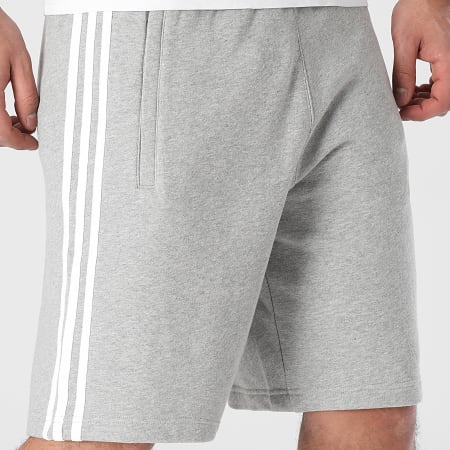 Grey Terry 3-Stripe Short  Trouser – Everyday Luxury