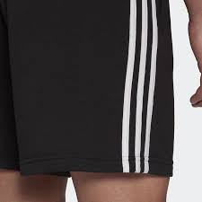 Black Short Trouser – Soft Terry Fabric