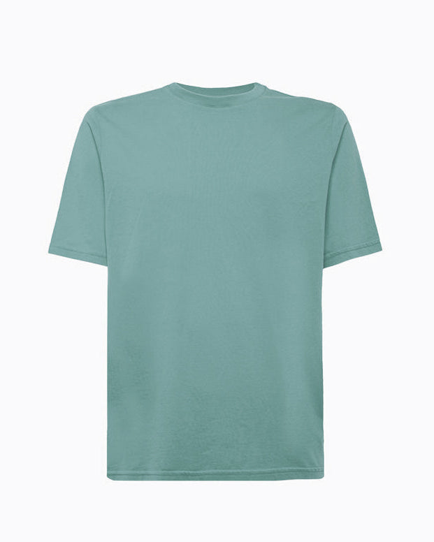 Green-Cyan Solid T-Shirt – Everyday Premium Wear