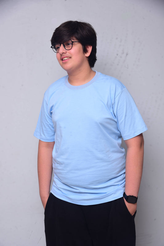 Sky Blue T-Shirt – Fresh & Casual Everyday Style