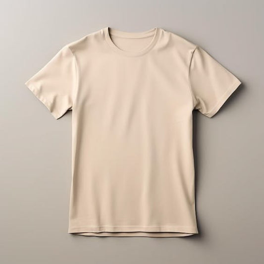 Classic Beige T-Shirt – Simple & Stylish Look.