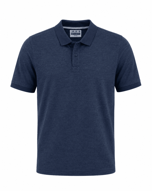 Buy Navy Polo Shirt for Men – Timeless Luxury - SoloYo
