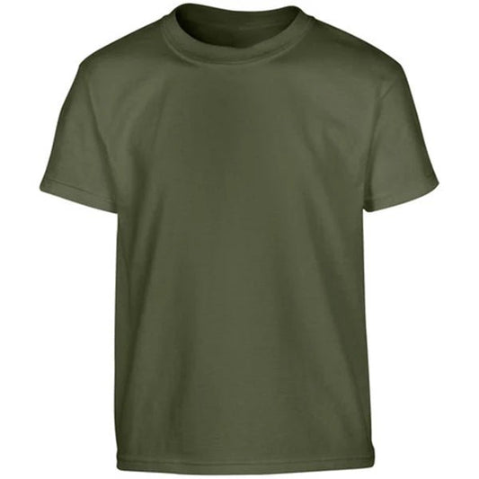 Olive Green T-Shirt – Classic Everyday Comfort Fit - SoloYo